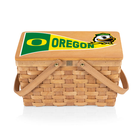 Oregon Ducks Poppy Personal Picnic Basket