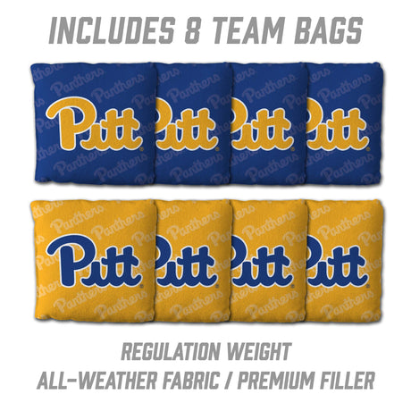 Pittsburgh Panthers 2x4 All Wood Cornhole Game Set
