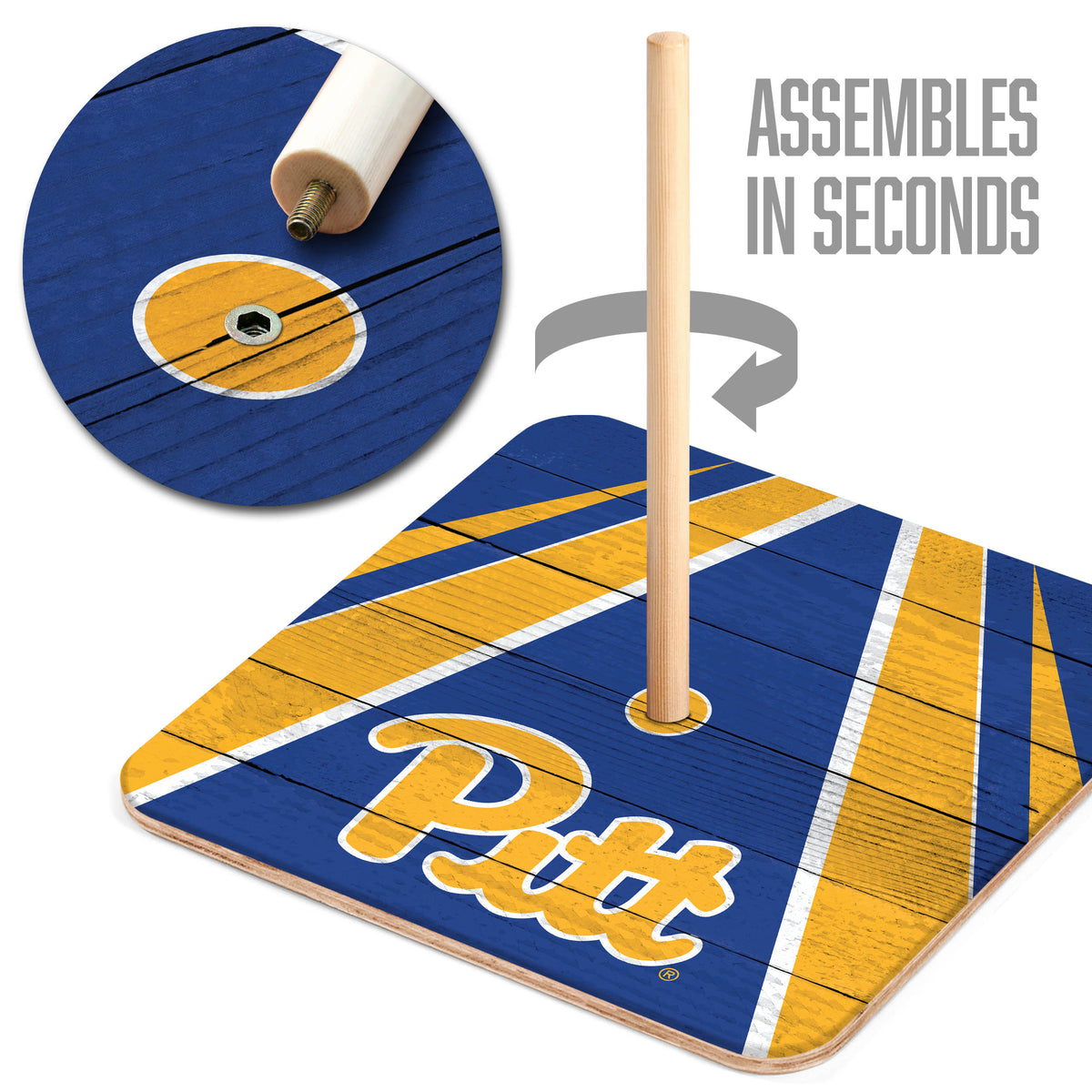 Pittsburgh Panthers Horseshoe Bag Game