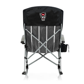 NC State Wolfpack Outdoor Rocking Camp Chair