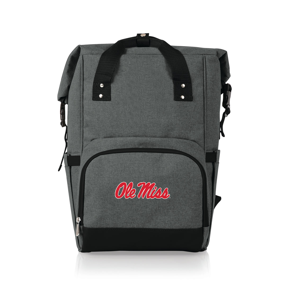 Mississippi Rebels On The Go Roll-Top Backpack Cooler