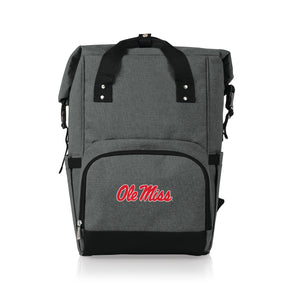 Mississippi Rebels On The Go Roll-Top Backpack Cooler
