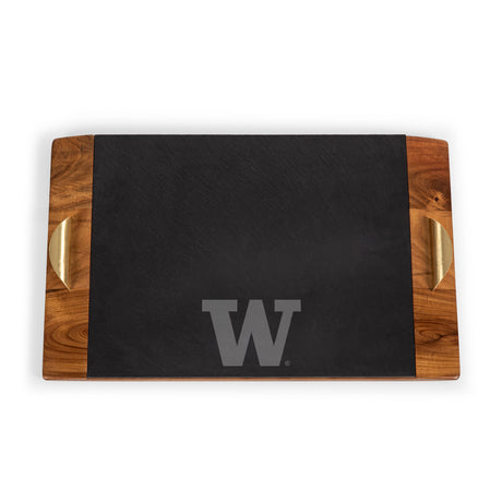 Washington Huskies Covina Acacia and Slate Serving Tray