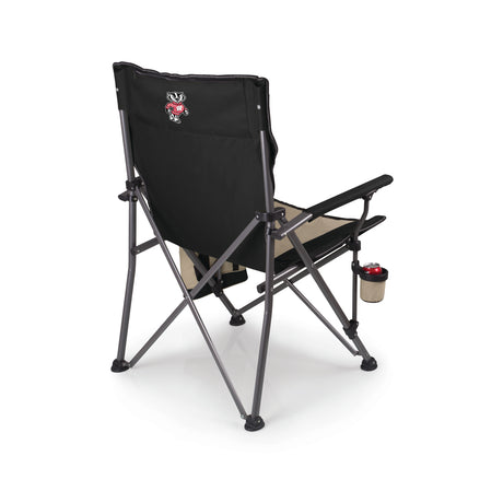 Wisconsin Badgers Big Bear XXL Camping Chair with Cooler