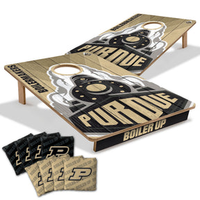 Purdue Boilermakers 2x3 All Wood Cornhole Game Set