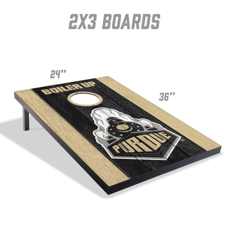Purdue Boilermakers 2x3 MDF Cornhole Game Set