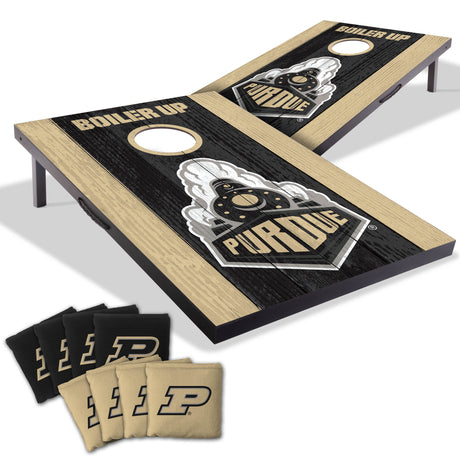 Purdue Boilermakers 2x3 MDF Cornhole Game Set
