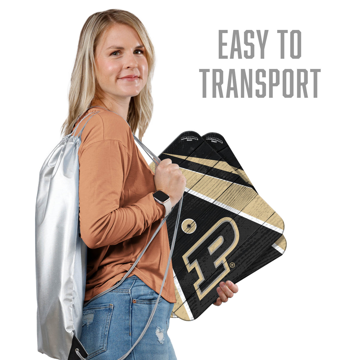 Purdue Boilermakers Horseshoe Bag Game