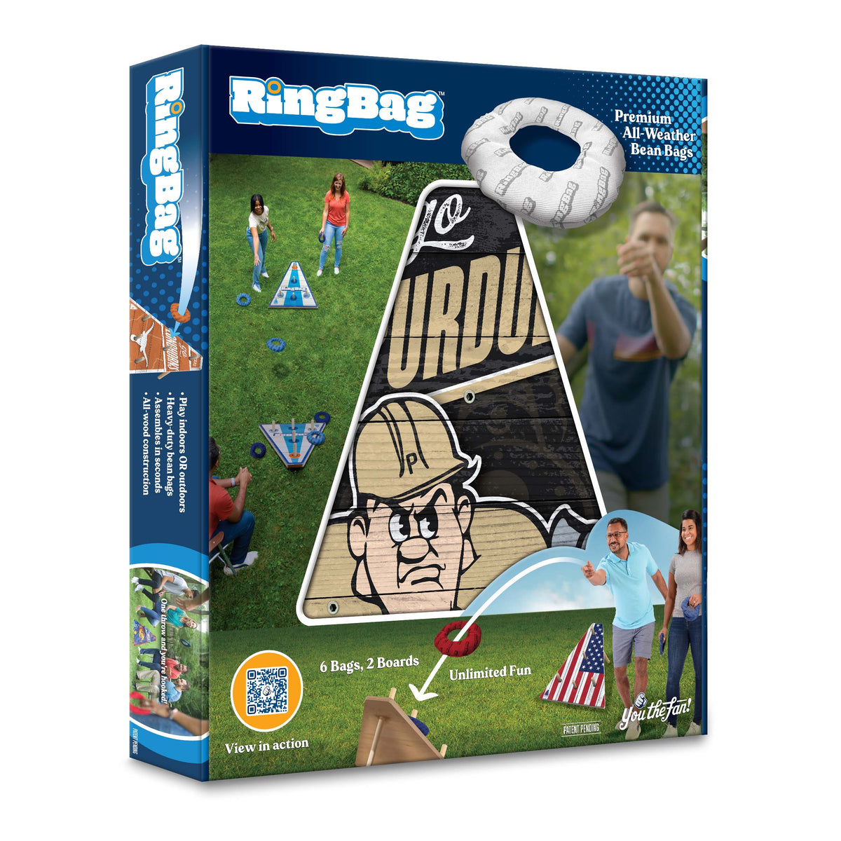 Purdue Boilermakers Ring Bag Game