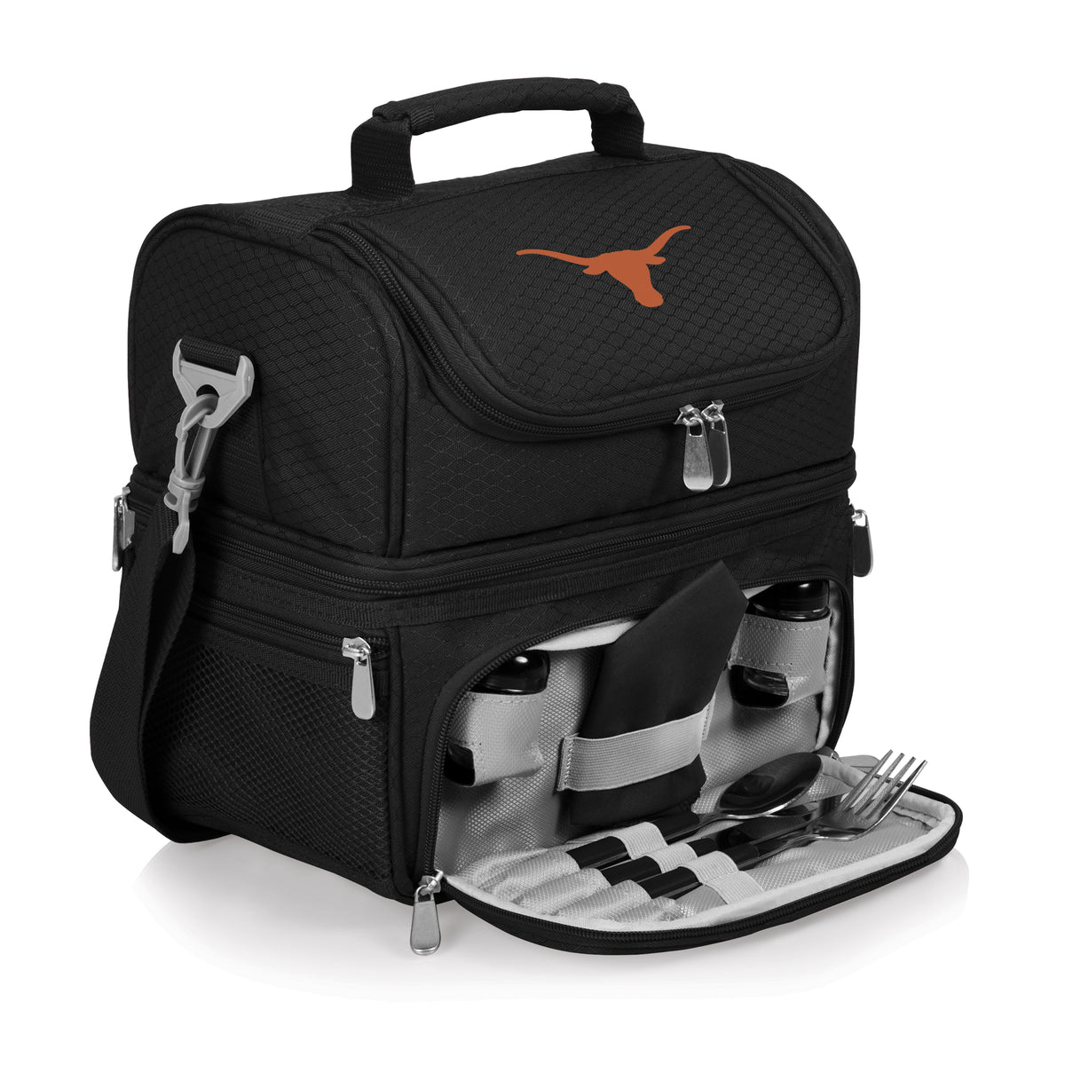 Texas Longhorns Pranzo Lunch Bag Cooler with Utensils