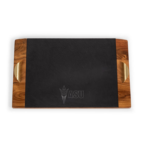 Arizona State Sun Devils Covina Acacia and Slate Serving Tray