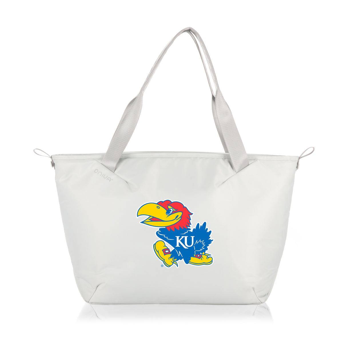 Kansas Jayhawks Eco-Friendly Cooler Tote Bag - White