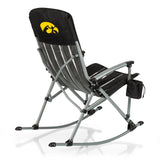Iowa Hawkeyes Outdoor Rocking Camp Chair
