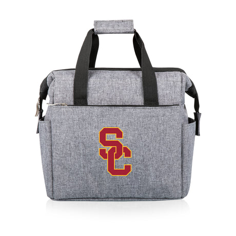 USC Trojans On The Go Lunch Bag Cooler - Gray