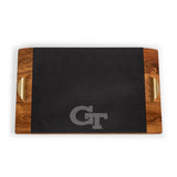 Georgia Tech Yellow Jackets Covina Acacia and Slate Serving Tray