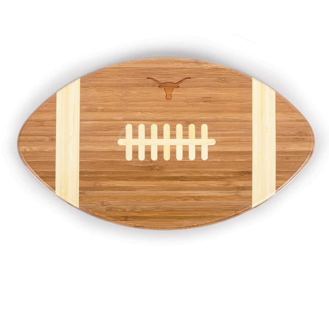 Texas Longhorns Touchdown Football Cutting Board & Serving Tray