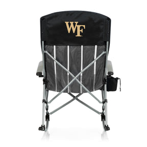 Wake Forest Demon Deacons Outdoor Rocking Camp Chair