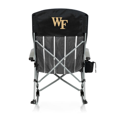 Wake Forest Demon Deacons Outdoor Rocking Camp Chair