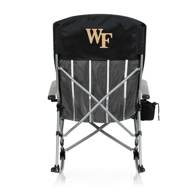 Wake Forest Demon Deacons Outdoor Rocking Camp Chair