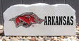 Show your love for the Arkansas Razorbacks when you add this Engraved Limestone Decorative Stone to your collection.