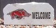 Show your love for the Arkansas Razorbacks when you add this Engraved Limestone Decorative Stone to your collection.