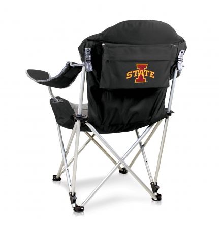 Iowa State Cyclones Reclining Camp Chair - Black