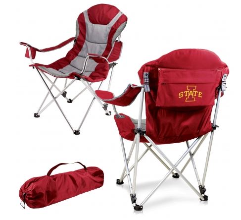 Iowa State Cyclones Reclining Camp Chair - Red