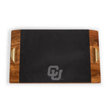 Colorado Buffaloes Covina Acacia and Slate Serving Tray