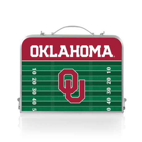 Oklahoma Sooners Mini Portable Folding Table