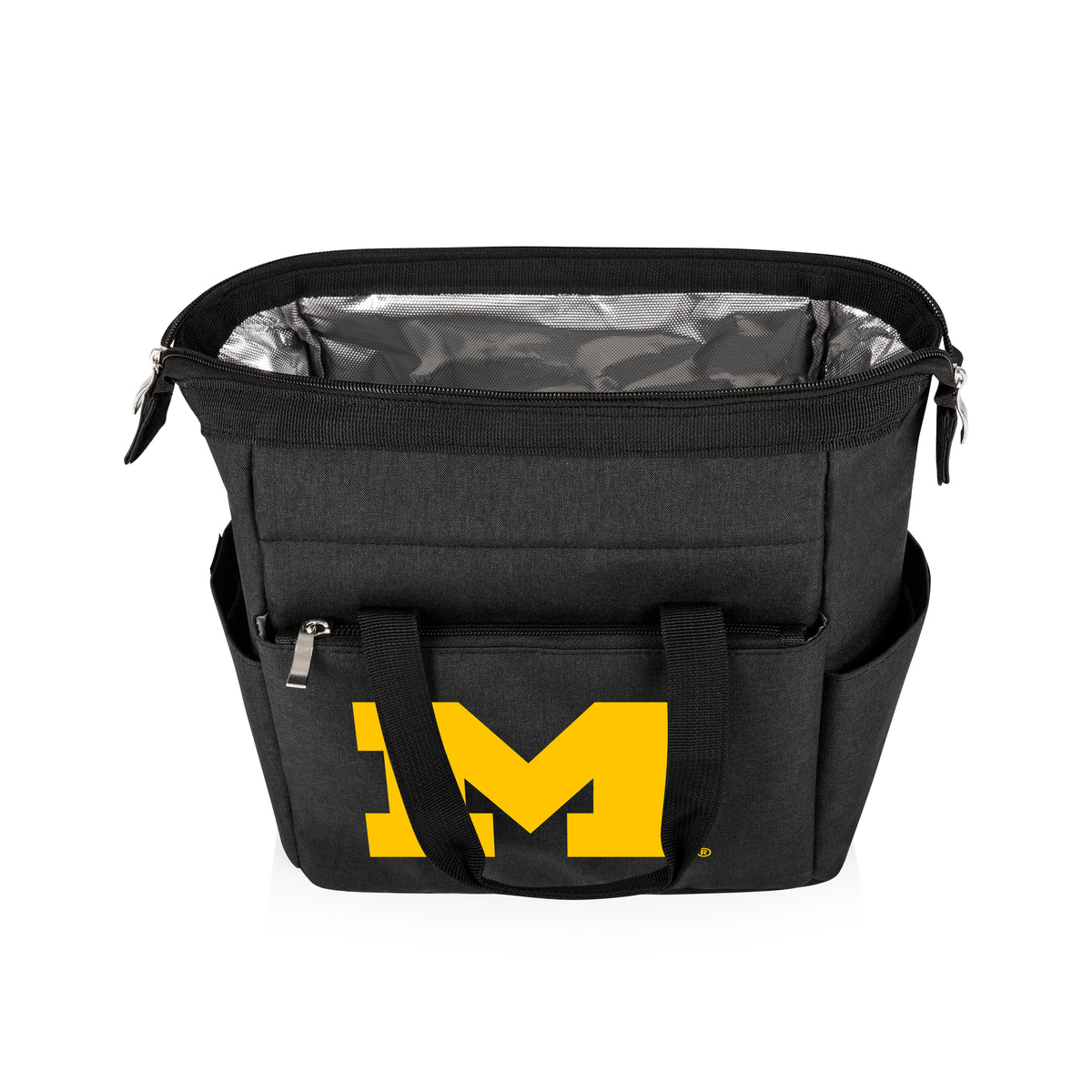 Michigan Wolverines On The Go Lunch Bag Cooler - Black