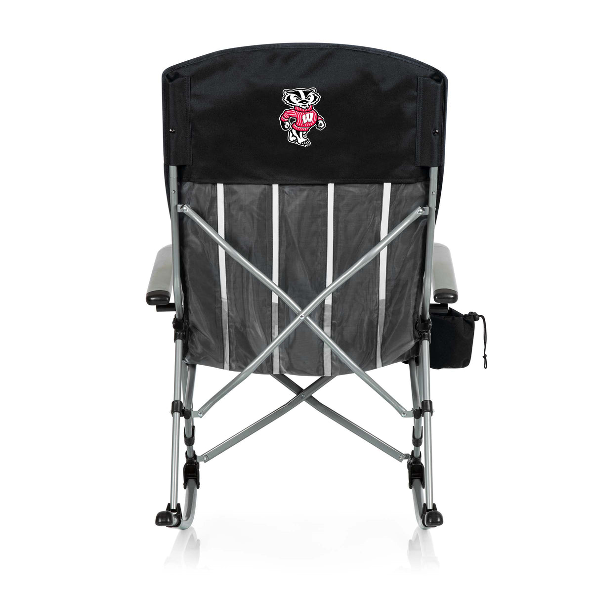 Wisconsin Badgers Outdoor Rocking Camp Chair
