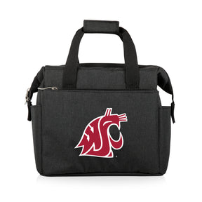 Washington State Cougars On The Go Lunch Bag Cooler - Black