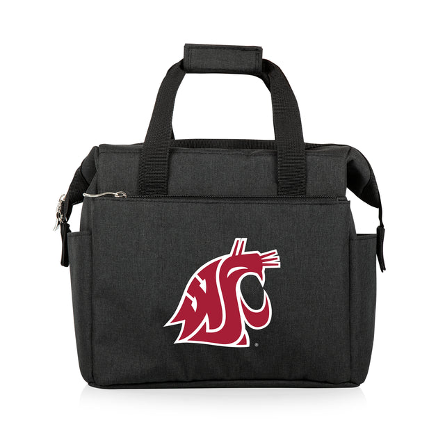 Washington State Cougars On The Go Lunch Bag Cooler - Black
