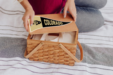 Colorado Buffaloes Poppy Personal Picnic Basket