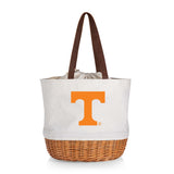 Tennessee Volunteers Coronado Canvas and Willow Basket Tote