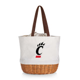 Cincinnati Bearcats Coronado Canvas and Willow Basket Tote