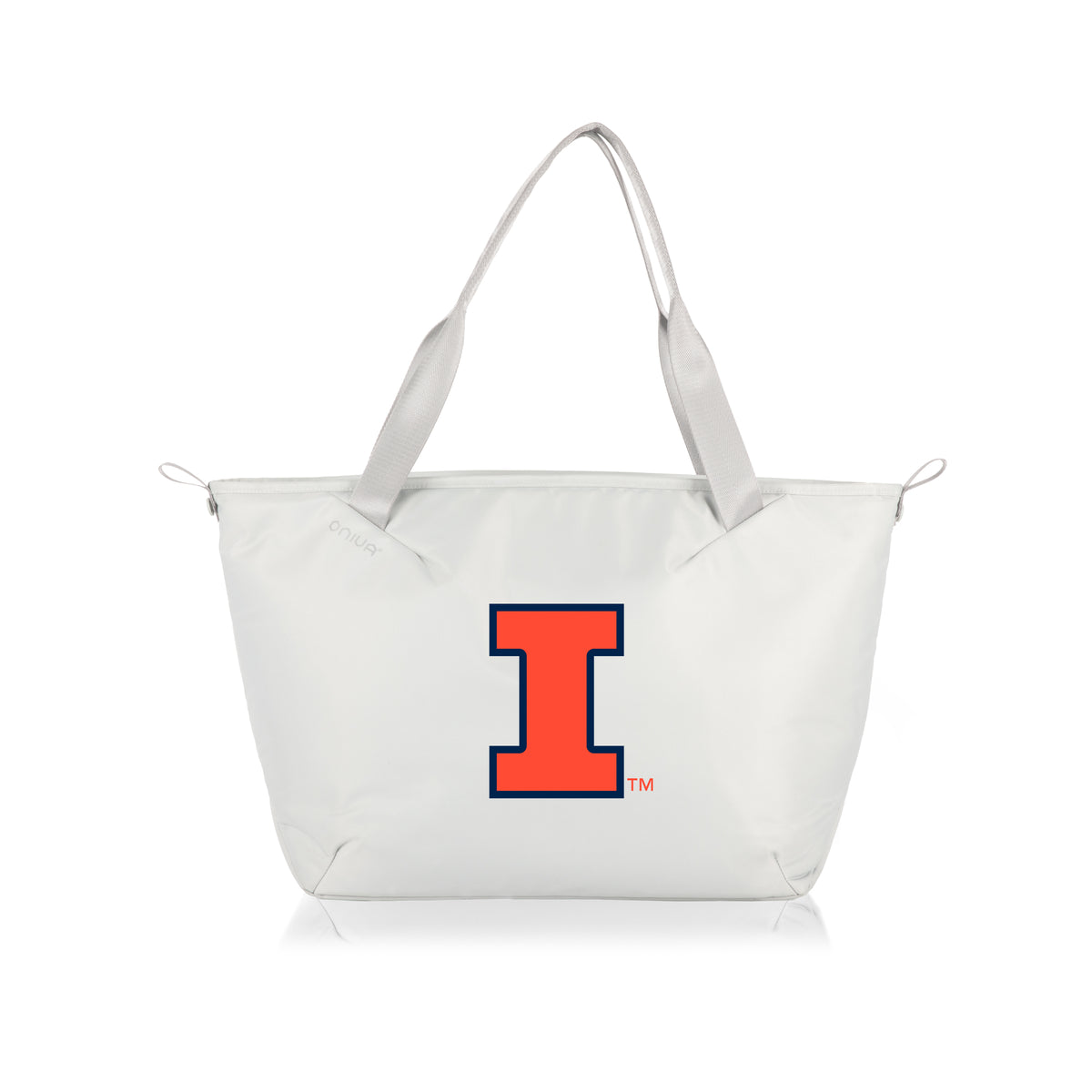 Illinois Fighting Illini Eco-Friendly Cooler Tote Bag - White