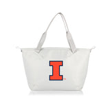 Illinois Fighting Illini Eco-Friendly Cooler Tote Bag - White