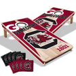 South Carolina Gamecocks 2x4 All Wood Cornhole Game Set