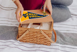 West Virginia Mountaineers Poppy Personal Picnic Basket