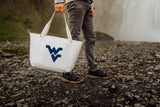 West Virginia Mountaineers Eco-Friendly Cooler Tote Bag - White