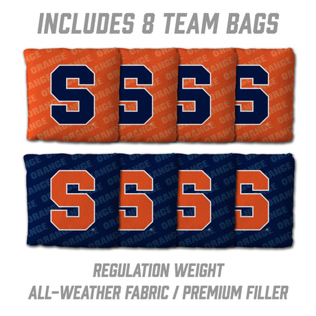 Syracuse Orange 2x3 All Wood Cornhole Game Set