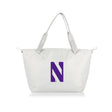 Northwestern Wildcats Eco-Friendly Cooler Tote Bag - White