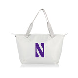 Northwestern Wildcats Eco-Friendly Cooler Tote Bag - White