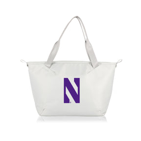 Northwestern Wildcats Eco-Friendly Cooler Tote Bag - White