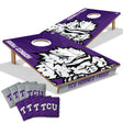 TCU Horned Frogs 2x3 All Wood Cornhole Game Set
