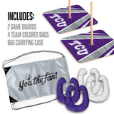 TCU Horned Frogs Horseshoe Bag Game