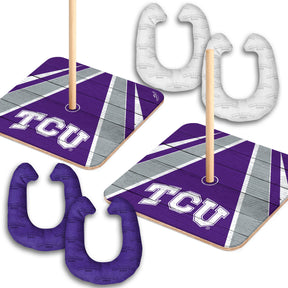 TCU Horned Frogs Horseshoe Bag Game