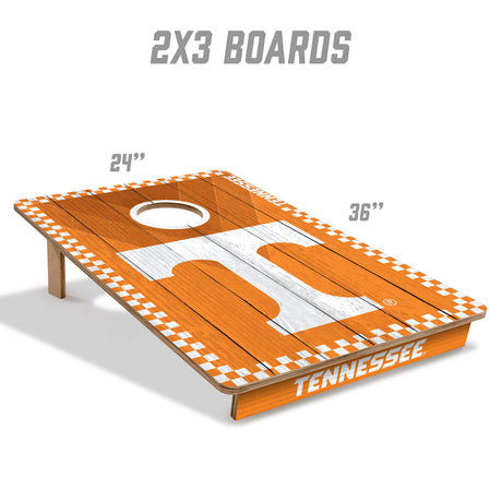 Tennessee Volunteers 2x3 All Wood Cornhole Game Set
