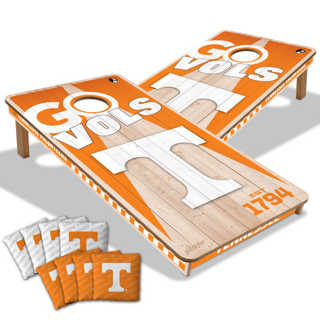 Tennessee Volunteers 2x4 All Wood Cornhole Game Set